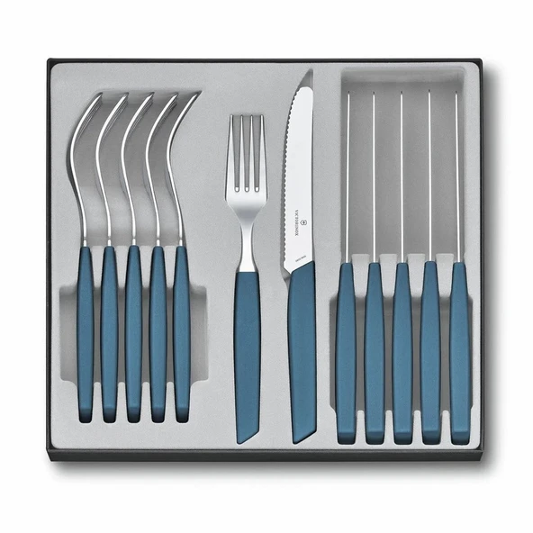 ​Victorinox 6.9096.11W2.12 Swiss Modern 12 Parça Masa Seti