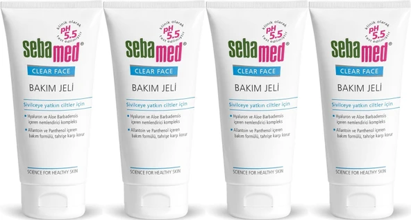 Sebamed Clear Face Bakım Jeli 50ML (4 Lü Set)