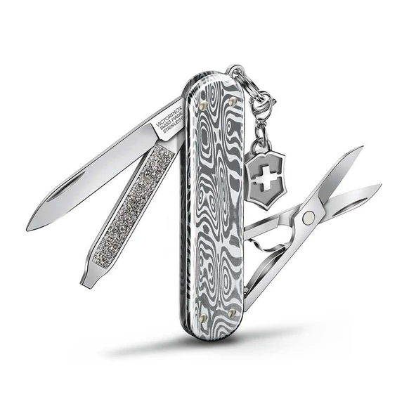 Victorinox 0.6221.34 SD Brillant Classic Damast Çakı - 4