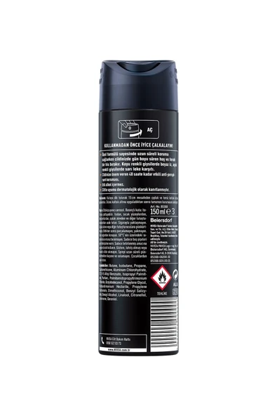Nivea Men Black & White Güçlü Etki 150 ml - 2