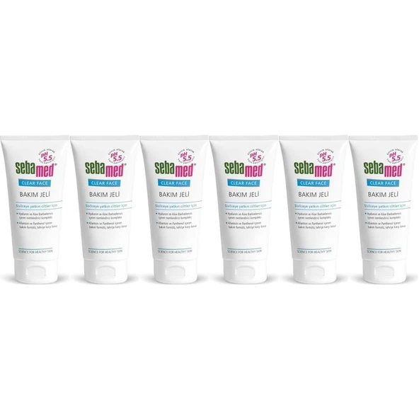 Sebamed Clear Face Bakım Jeli 50ML (6 Lı Set) ürün görseli
