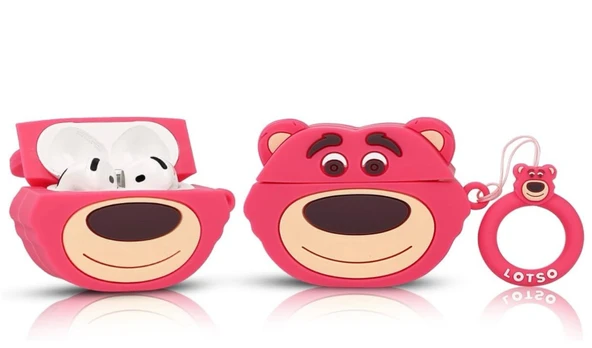 Brokoli Home Airpods 3.nesil uyumlu 3d Kopçalı Kulaklık Kılıfı BRKHMİPH32 - 3
