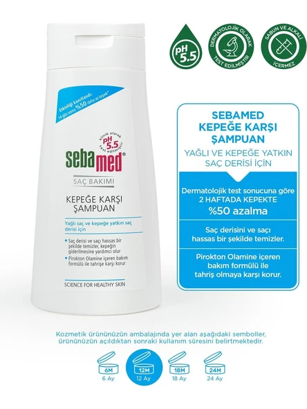 Sebamed Şampuan 400ML Kepeğe Karşı ve Yağlı Saç Tipleri için (2 Li Set) - 4