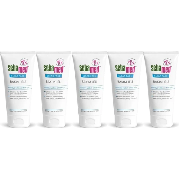 Sebamed Clear Face Bakım Jeli 50ML (5 Li Set)