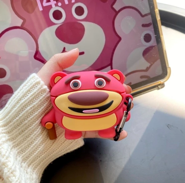 Brokoli Home Airpods 3.nesil uyumlu 3d Kopçalı Kulaklık Kılıfı - 2