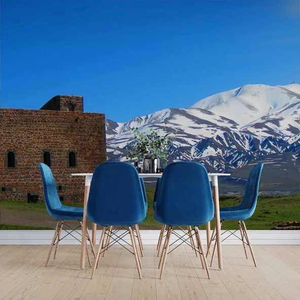 Erzurum Palandöken Manzaralı Duvar Kağıdı - Resim 5