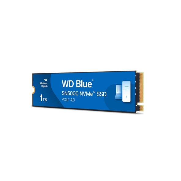 WD Blue SN5000 1TB Okuma 5,150MB/s / Yazma 4900MB/s PCIe Gen4 NVMe SSD-WDS100T4B0E - 2
