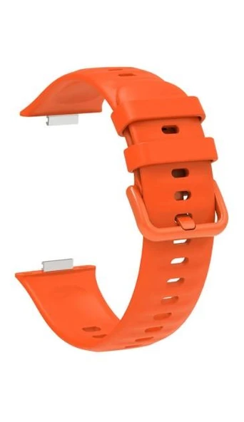 Huawei Watch Fit 3 Uyumlu Yumuşak Soft Silikon Renkli Spor Kordon Kayış - 7