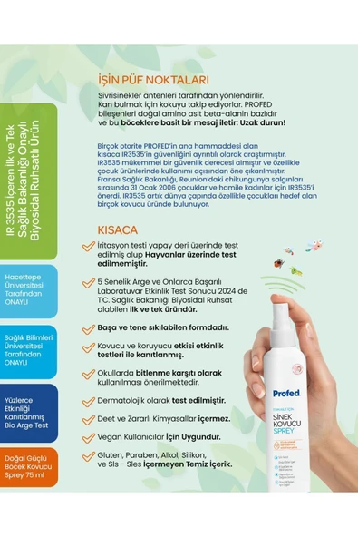 PROFED SİNEK KOVUCU SPREY 75 ML - 3