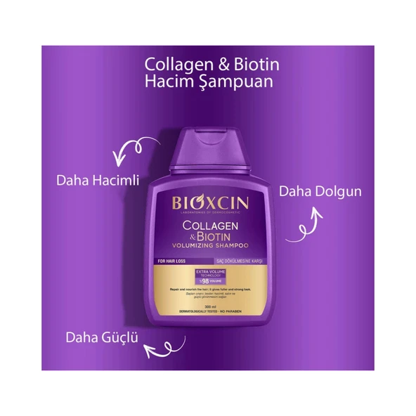 Bioxcin Şampuan 3 Al 2 Öde Colegen-Biotin 300ml - Resim 4