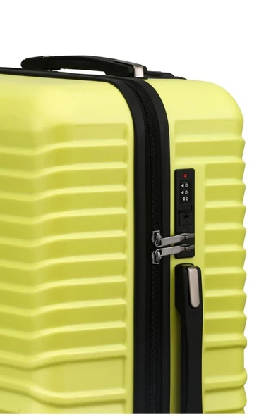 Kabin Boy %100 Polikarbon Valiz Sarı 1811 - Resim 8