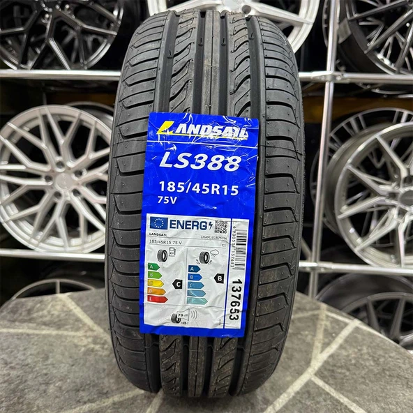 185/45 R15 75V Landsail LS388 Yazlık Lastik 2024 Üretim (1 ADET FİYATIDIR.)