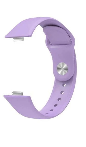 Huawei Watch Fit 3 Uyumlu Yumuşak Soft Silikon Renkli Spor Kordon Kayış - 6