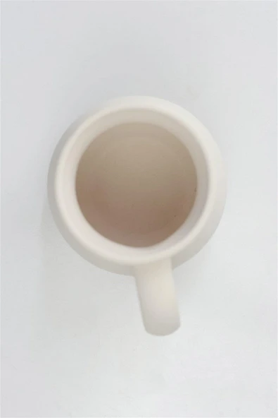 Kübra Kupa - Seramik Bisküvi 8'li (Ham Ürün) - Resim 4