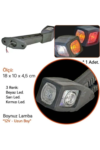 Formplas Boynuz(Pozisyon) Lamba 24V/12V Orta Boy - 2