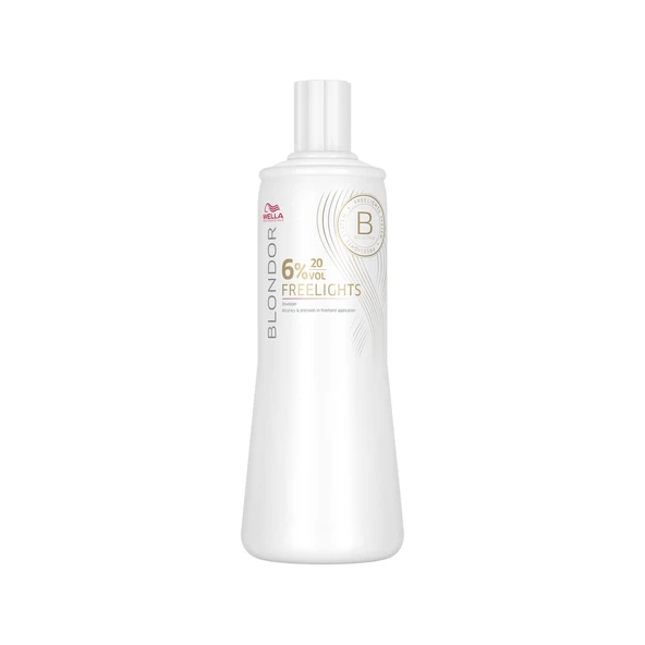 Wella Blondor Freelights %6 Oksidan 20 Volum 1000 ml