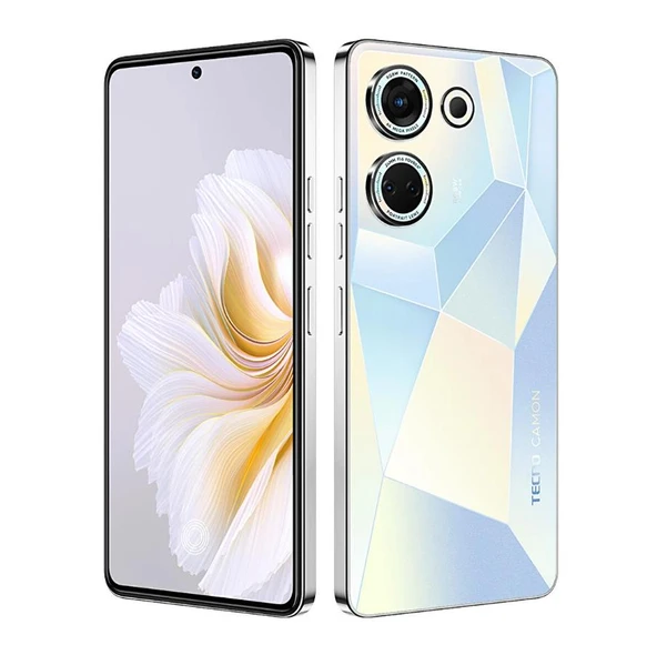 Tecno Camon 20 8/256 GB Beyaz (Outlet) (2 Yıl Garantili)