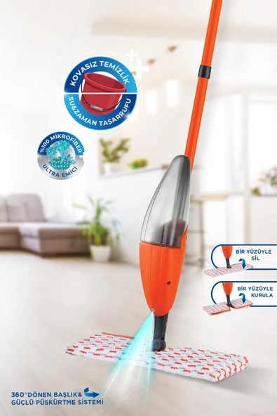 Macromax Fashıon Duble Sprey Mop - 2