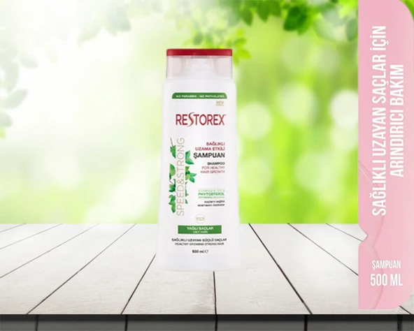 Restorex Biotin+ Sarmaşık Özlü Şampuan Tüm Saç Tipleri İçin 500 ml 1 Adet
