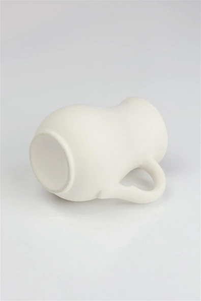 Kübra Kupa - Seramik Bisküvi 27'li (Ham Ürün) - Resim 2