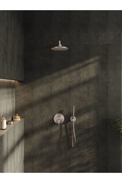 Vitra Origin Ankastre Banyo Bataryası Fırçalı Nikel A4262034 - 3