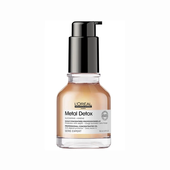 Loreal Professionnel Paris Serie Expert Metal Detox Konsantre Saç Bakım Yağı 50 ml - 2