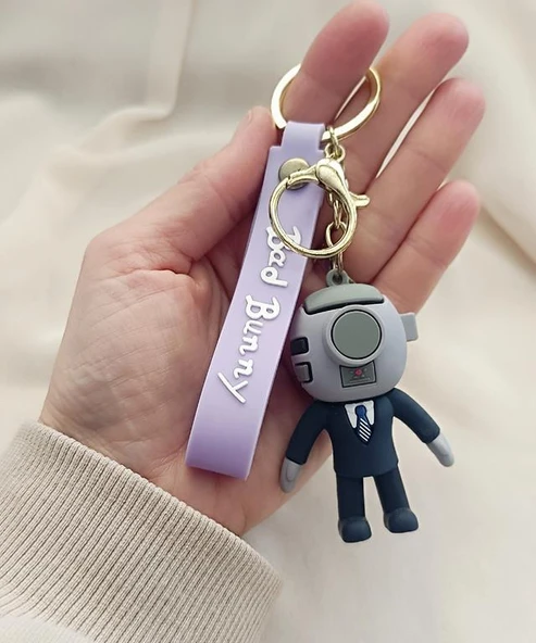 Monitör Silikon Anahtarlları Araba Çanta Süsü Anahtarlığı Dekorasyonu ürün görseli