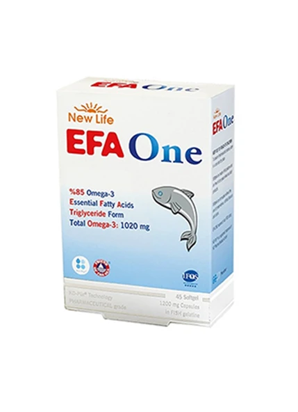 New Life EFA One Omega 3 Balık Yağı 45 Kapsül