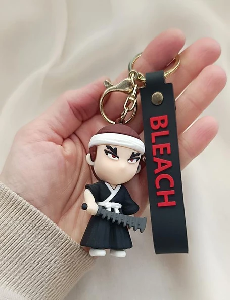 Anime Bleach Karakterleri Silikon Anahtarlları Çanta Süsü ürün görseli 1