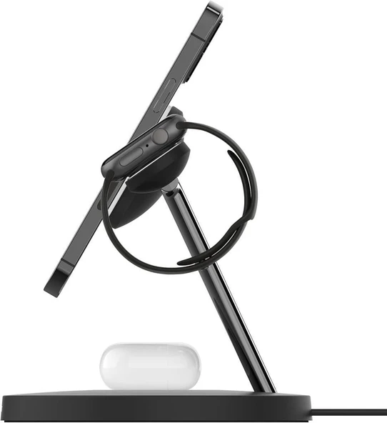 Belkin BoostCharge Pro WIZ009VFBK Siyah 3in1 Kablosuz Hızlı Şarj Aleti Outlet - 9