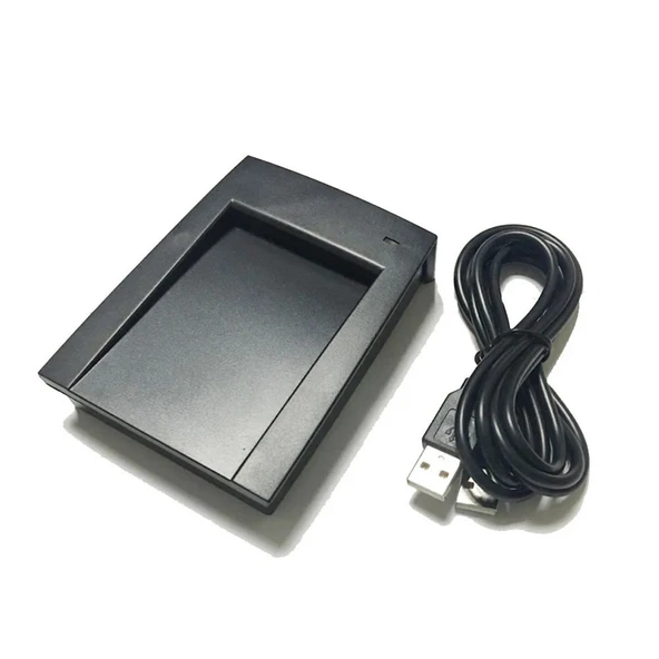 R10D 125Khz Usb Rfid Okuyucu Em4100 TK4100 SMC4001 RFID Manyetik Kart Anahtarlık Etiket Personel Takip Kapı Giriş Kontrol Sayaç Proximity - Resim 3