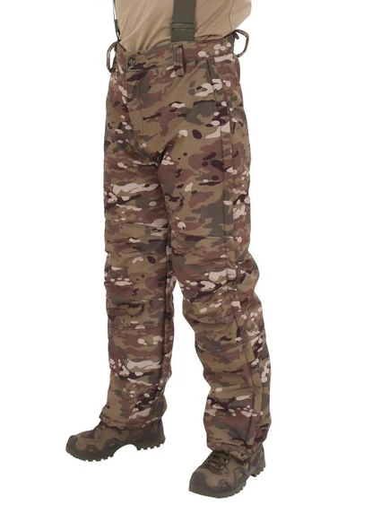 Single Sword Softshell Su Geçirmez İçi Polarlı Salopet Pantolon - 2