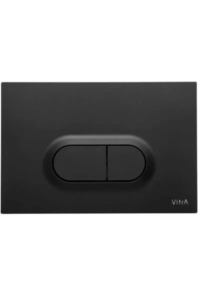 Vitra Mat Siyah 8 Cm Gömme Rezervuar Seti 800-1896 - 4