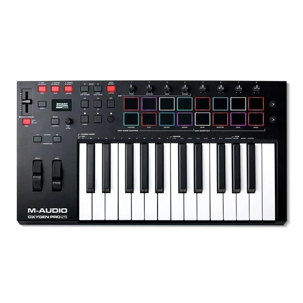 M-Audio Oxygen Pro 25 Yarı Ağır Tuşe MIDI Controller - 2