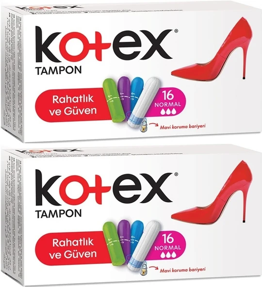Kotex Tampon Normal 32 Li Set (2PK*16)
