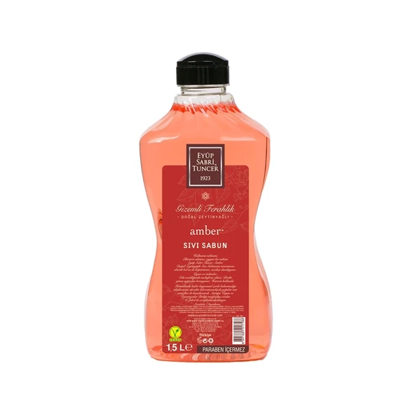 Eyüp Sabri Tuncer Amber Doğal Zeytinyağlı Sıvı Sabun 1500 ml