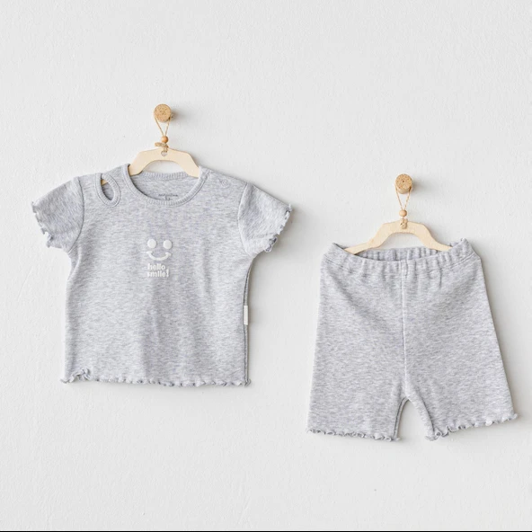 Kız Bebek Takım 2 Parça Set Basic AC25900