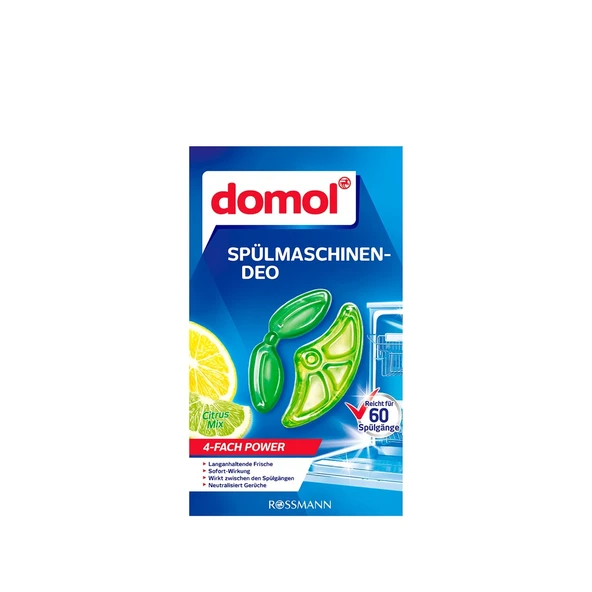 Domol Limonlu Bulaşık Makinesi Kokusu 8 ml - Resim 1
