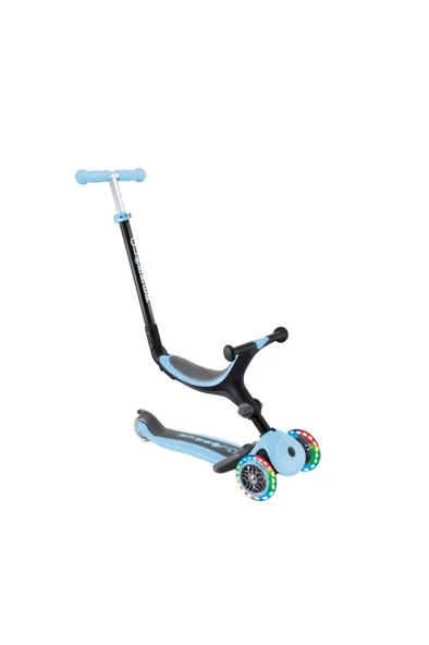 Globber Go Up Foldable Plus Işıklı Scooter - Pastel Mavi - 10
