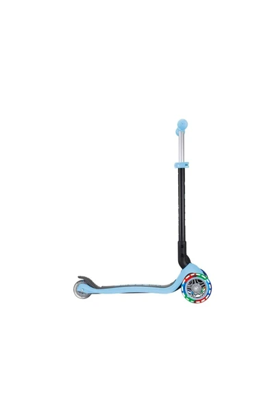 Globber Go Up Foldable Plus Işıklı Scooter - Pastel Mavi - 9