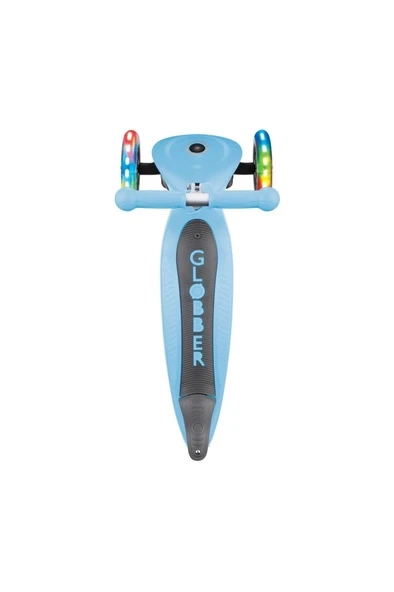 Globber Go Up Foldable Plus Işıklı Scooter - Pastel Mavi - 7