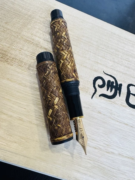 Platinum Izumo Bamboo Yokoajiro Weave Dolma Kalem PBA-120000Y - 7