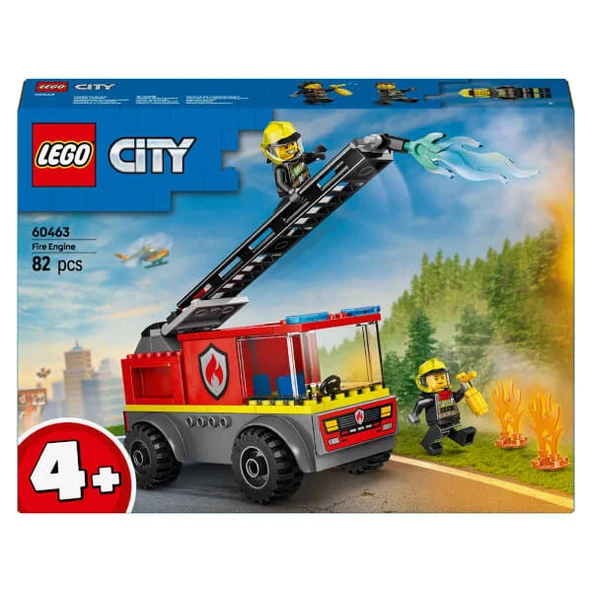 Lego 60463 City Merdivenli İtfaiye Kamyonu - Resim 3