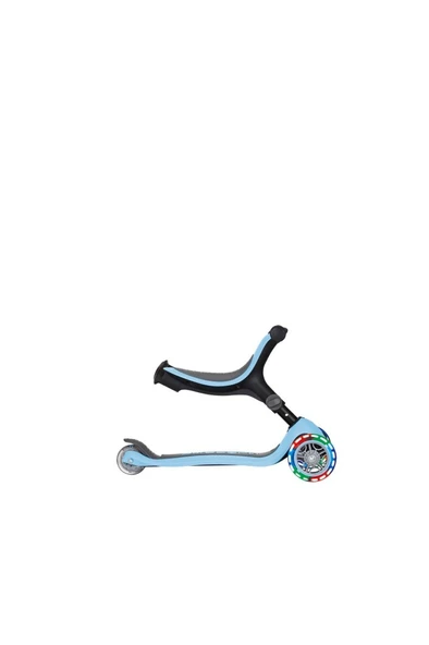 Globber Go Up Foldable Plus Işıklı Scooter - Pastel Mavi - 2