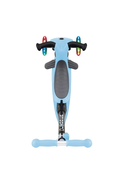 Globber Go Up Foldable Plus Işıklı Scooter - Pastel Mavi - 5