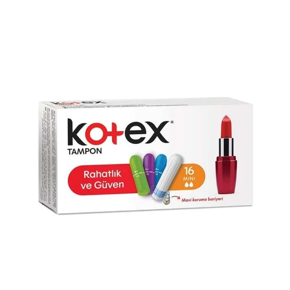 Kotex Tampon Süper - Mini - Normal 192 Li Karma Set (12PK*16) - Resim 3