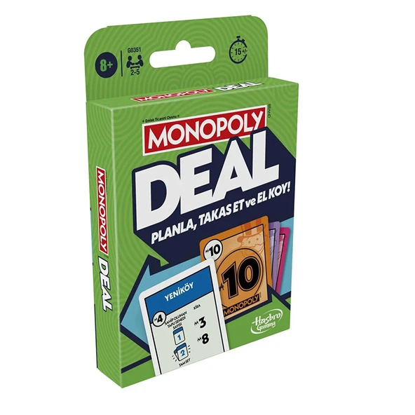 Hasbro Monopoly Deal G0351 - Resim 4