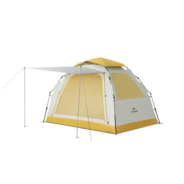Naturehike Ango ES60 Gölgelikli Otomatik Kurulum Kamp Çadırı  Thorn Yellow Standart - 9