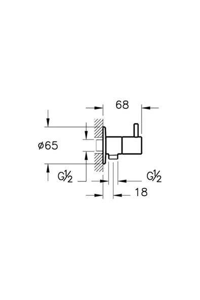Vitra A4521436 Origin Ara Musluk Mat Siyah - 2