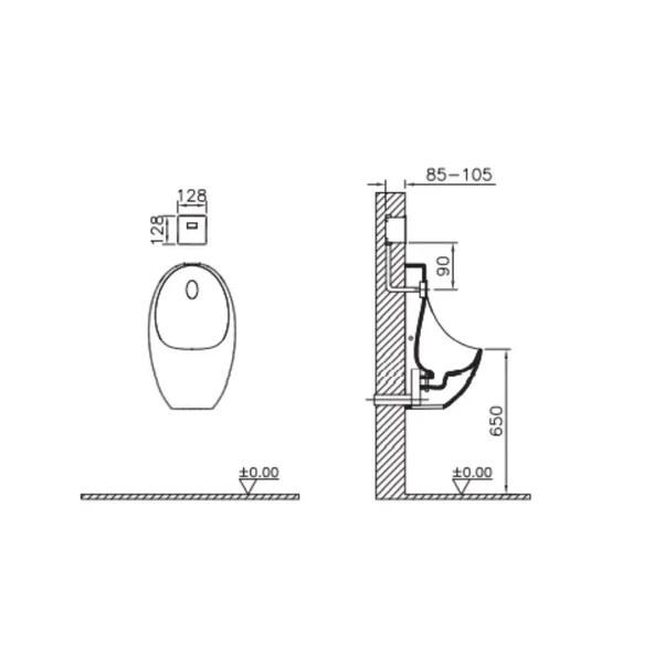 VitrA Sıva Altı Temassız Yıkama Sistemi - 2